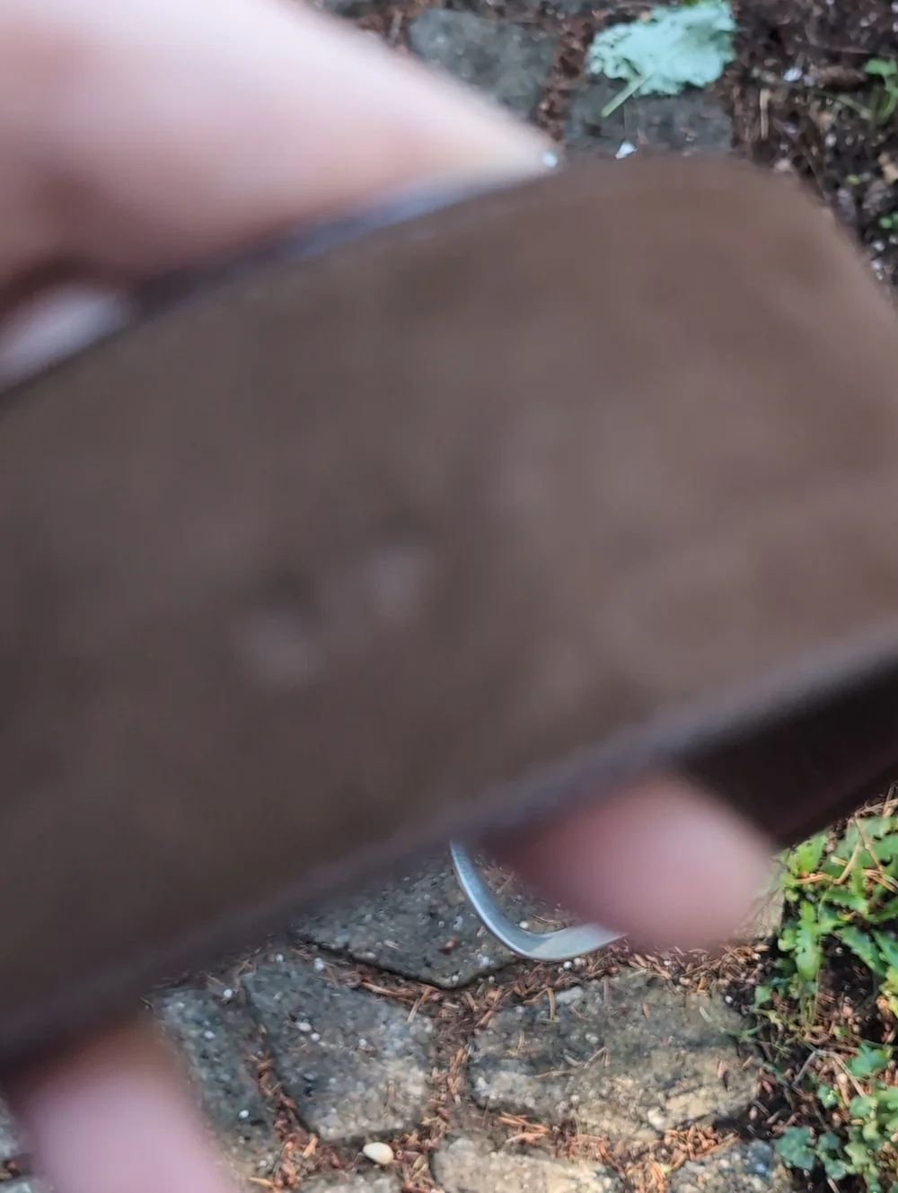 Johnny Farah brass buckle